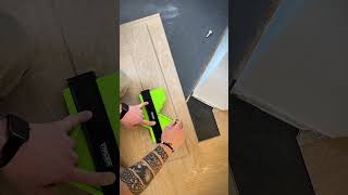 Contour scribe tool makes it easy on tricky cuts diy carpentry tools woodworking flooring [upl. by Darell]