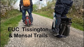 Epic euc ride out to Tissington trail and Monsal Peak District May 2024 [upl. by Nyrret739]