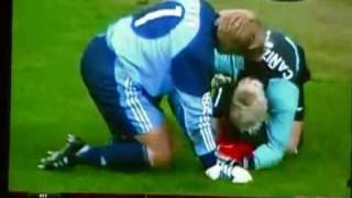 Oliver Kahn und Canizares 2001 Fair play award cl Valencia [upl. by Annaeiluj]