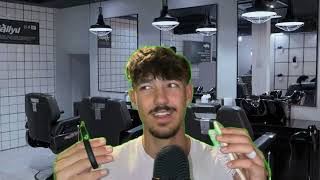 Sus Barber Gives The Best Haircuts asmr softlyspoken [upl. by Cadel559]