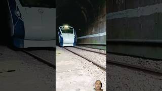 Vandebharat express funny video railway train vandebharatexpress [upl. by Tlevesoor]