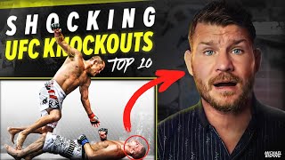 BISPINGS most BRUTAL UFC KNOCKOUTS  EVER  BUT did he pick the UFC 100 KO [upl. by Berk646]