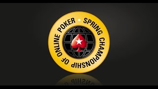 SCOOP 2014 10300 No Limit Holdem Main Event  PokerStars [upl. by Eiramalegna]