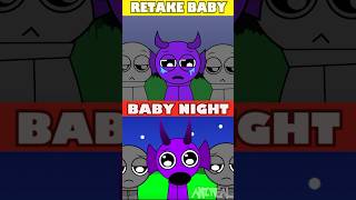 Incredibox Sprunki BABY NIGHT 👶🏼✨ VS Retake BABIES Horror Versions 😱 [upl. by Mich]