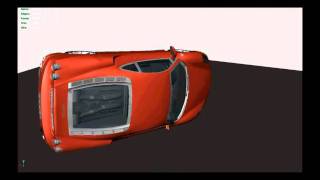 Car Crash By Physx RagDoll Simulationavi [upl. by Noyart]