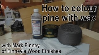 How to Wax Polish Pine and Oak Doors amp Furniture [upl. by Saberhagen]