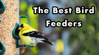 The Best Backyard Bird Feeders and Bird Food I Use To Attract Common Birds  Types Of Bird Feeders [upl. by Verile]