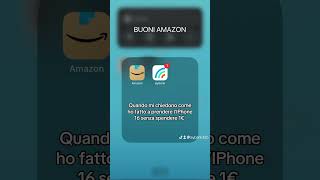 BUONO AMAZON👇🏻Scaricare Isybank Crea conto Inserire codice JFEYEOALLT amazon perte viralvideo [upl. by Aihsemat721]