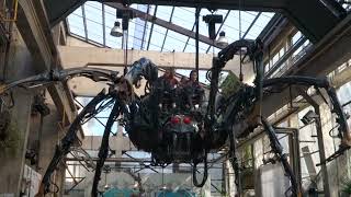 GIANT SPIDER MECHANICAL CREATURES Spider MechanicalSpider GiantSpider Nantes RoboticSpider [upl. by Vander]