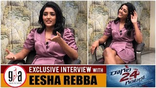 Actress Eesha Rebba Exclusive Interview  Ragala 24 Gantalao  Satya Dev  GreatAndhracom [upl. by Locin217]