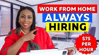 Top 15 Companies Always Hiring Work From Home Jobs Worldwide With Great Pay [upl. by Jobe]