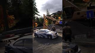 BMW vs Excavator  Need for Speed Most Wanted [upl. by Aubrette]