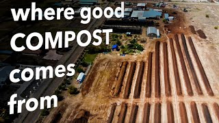 Inside a Professional Composting Operation  Arizona Worm Farm [upl. by Eelsew]