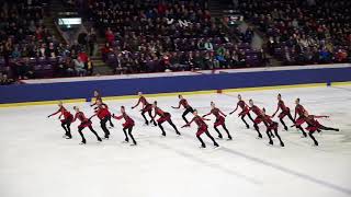 Winterfest 2019 Nova Novice Skate 1 [upl. by Wolpert572]