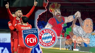 Das Stadion bebt🤯🏟️  MEGA CHOREO  1FC Heidenheim vs FC Bayern München  StadionVlog [upl. by Sidran790]