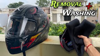 Axor Venomous Helmet Padding Removal amp Washing Tutorial How to remove ampwash padding of Axor Helmets [upl. by Ronn37]