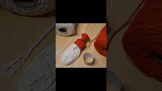 🎅 Makramee Weihnachtswichtel 🎅 Macrame Santa Gnome DIY 🎅 [upl. by Nyad40]