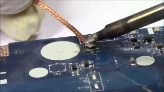 Laptop RTC Battery Replacement  Soldering [upl. by Anile]