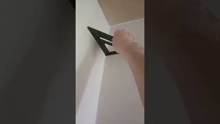 Finish carpenter vs rough carpenter 90degree wall [upl. by Jorrie]