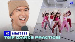 Performer Reacts to XG TGIF Dance Practice  Jeff Avenue [upl. by Ttesil]