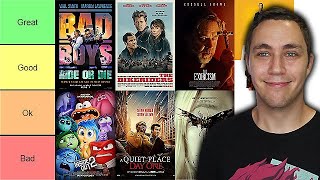 June 2024 Movies Tier List  7 New Releases Ranked [upl. by Llertrac]