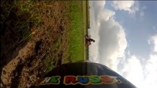 My crash at Donington park track day on my Honda cbr600 rr [upl. by Rozek]