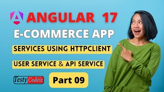 Angular 17 ecommerce project from scratch  User Service Using HttpClient in Angular 17 [upl. by Leinad487]