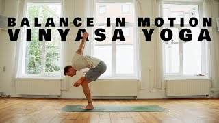 Intermediate Vinyasa Yoga Flow  Balance in Motion for Strength amp Stability [upl. by Dennison265]