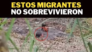 Tres jóvenes migrantes no sobreviven para contarlo Todo termino en un segundo [upl. by Neetsirk796]