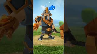 King skin foryou gaming supercell shorts trending [upl. by Aklim]