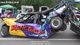 Banger World Series Round 5  Aldershot Raceway  11 June 2023  Highlights [upl. by Etnaihc]