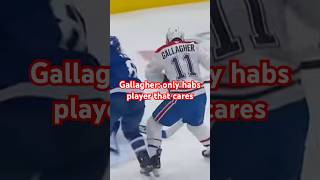 BRENDAN GALLAGHER ONLY HABS PLAYER THAT CARES hockey shorts [upl. by Bartley]