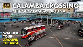 CALAMBA CROSSING Laguna Philippines Walking Tour [upl. by Aramanta133]