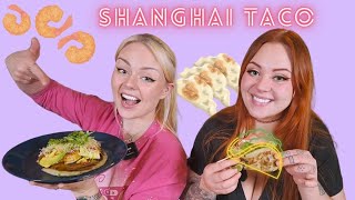 🍤🌮TYTTÄRET TEKEE SHANGHAI TACOJA🌮🍤feat Irene Idänvalo [upl. by Lebasiram]