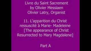 Olivier Messiaen  Livre du Saint Sacrement  XI A [upl. by Rame]