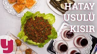 Hatay Usulü Kısır Tarifi  Pratik Tarifler  Yemekcom [upl. by Licastro733]