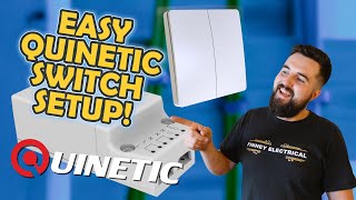 HOW TO SET UP A 2 GANG QUINETIC SWITCH 💡⚡ [upl. by Guglielmo]