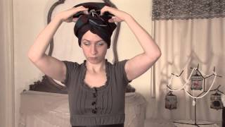 How to Wrap an African Scarf on Your Head  Scarves [upl. by Mikah]