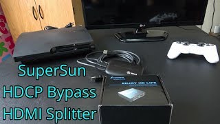 SuperSun HDCP BYPASS HDMI Splitter [upl. by Marceau]