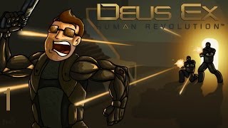 DEUS EX HR  Episodio 1  El comienzo [upl. by O'Neill]