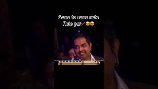 Jugalbandi flute amp vocal  Shankar Mahadevan amp Rasika Shekar shorts short subscribe bollywood [upl. by Nitfa]