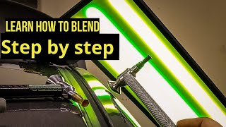 PDR  Learn Dent Repair  Pdr lessons ⚒ Blending [upl. by Kilby]