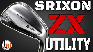 Srixon ZX Utility Iron Review  GC QUAD Testing amp Feedback [upl. by Anen]