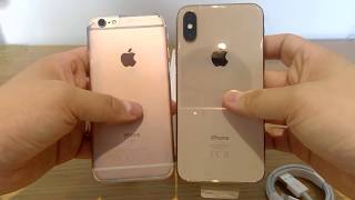 iPhone XS Gold Unboxing [upl. by Vyse]