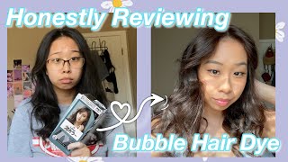 Liese Bubble Hair Dye REVIEW amp TUTORIAL 2021 [upl. by Eltsyek]