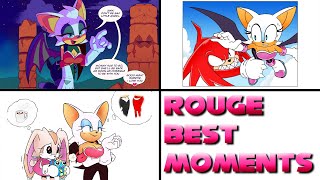 The Very Best of Rouge the Bat  Sonic Comic Dub Comp [upl. by Azirb]