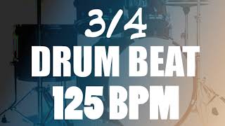 Drum Beat  34  125 BPM [upl. by Etnoed901]