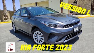 Kia FORTE 2023 Versión L Versión de ENTRADA PRUEBA DE MANEJO [upl. by Acinnej]