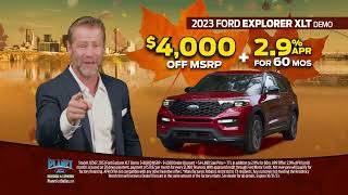 New 2023 Ford Explorer XLT Offer  4000 OFF MSRP PLUS 29 for 60m  Ford Dealer in Dallas TX [upl. by Inanak]