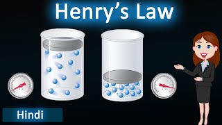 Henrys Law  3D Animated explanation  class 12th chemistry  solutions [upl. by Ainavi]